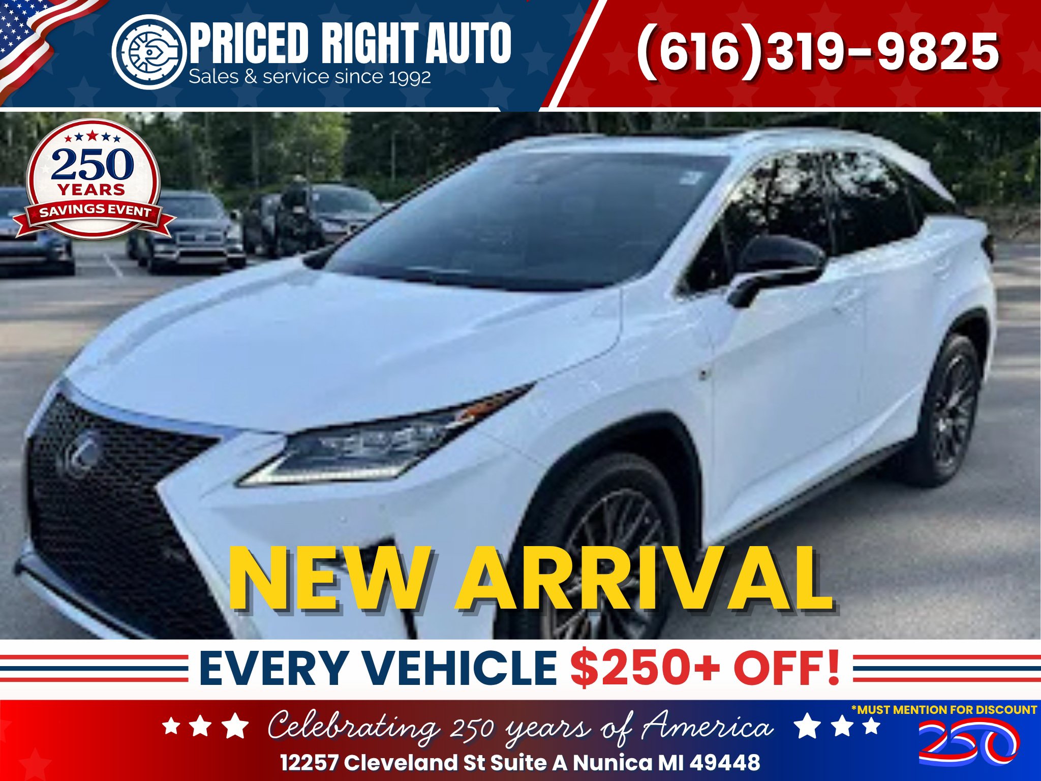 Used 2017 Lexus RX 350 F Sport w/ Accessory Package