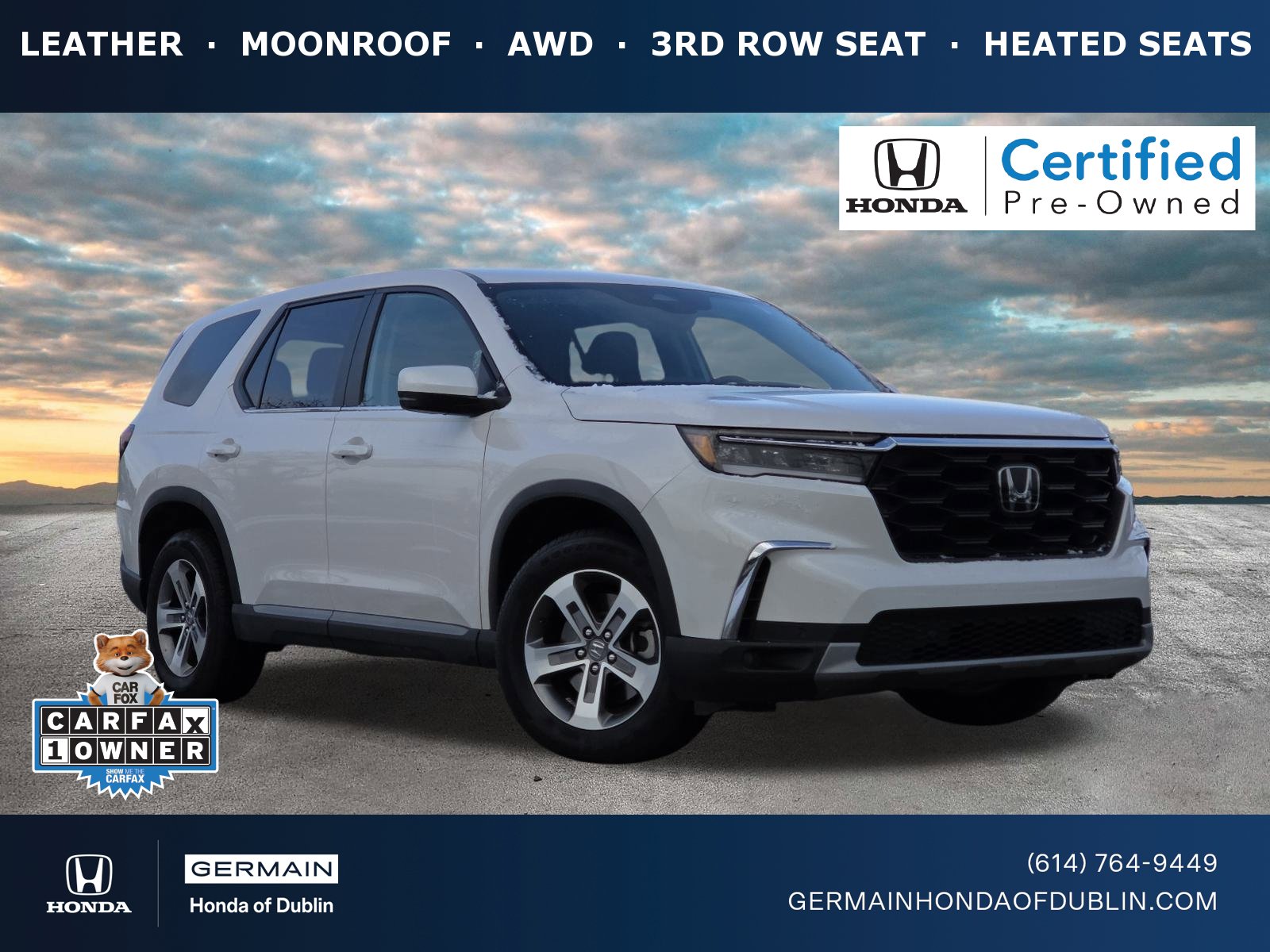 Certified 2023 Honda Pilot EX-L video 1