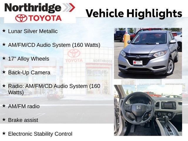 Used 2017 Honda HR-V LX image 2
