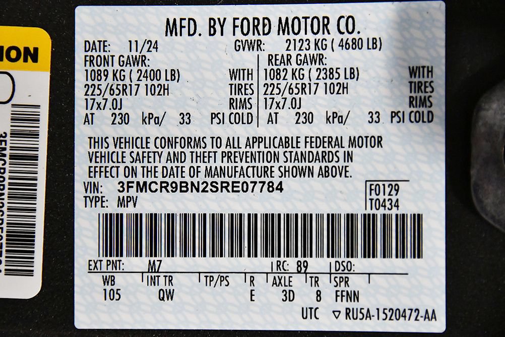Used 2025 Ford Bronco Sport Big Bend w/ Convenience Package AWD/4WD image 14