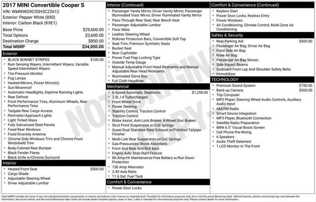 Used 2017 MINI Cooper S FWD image 2
