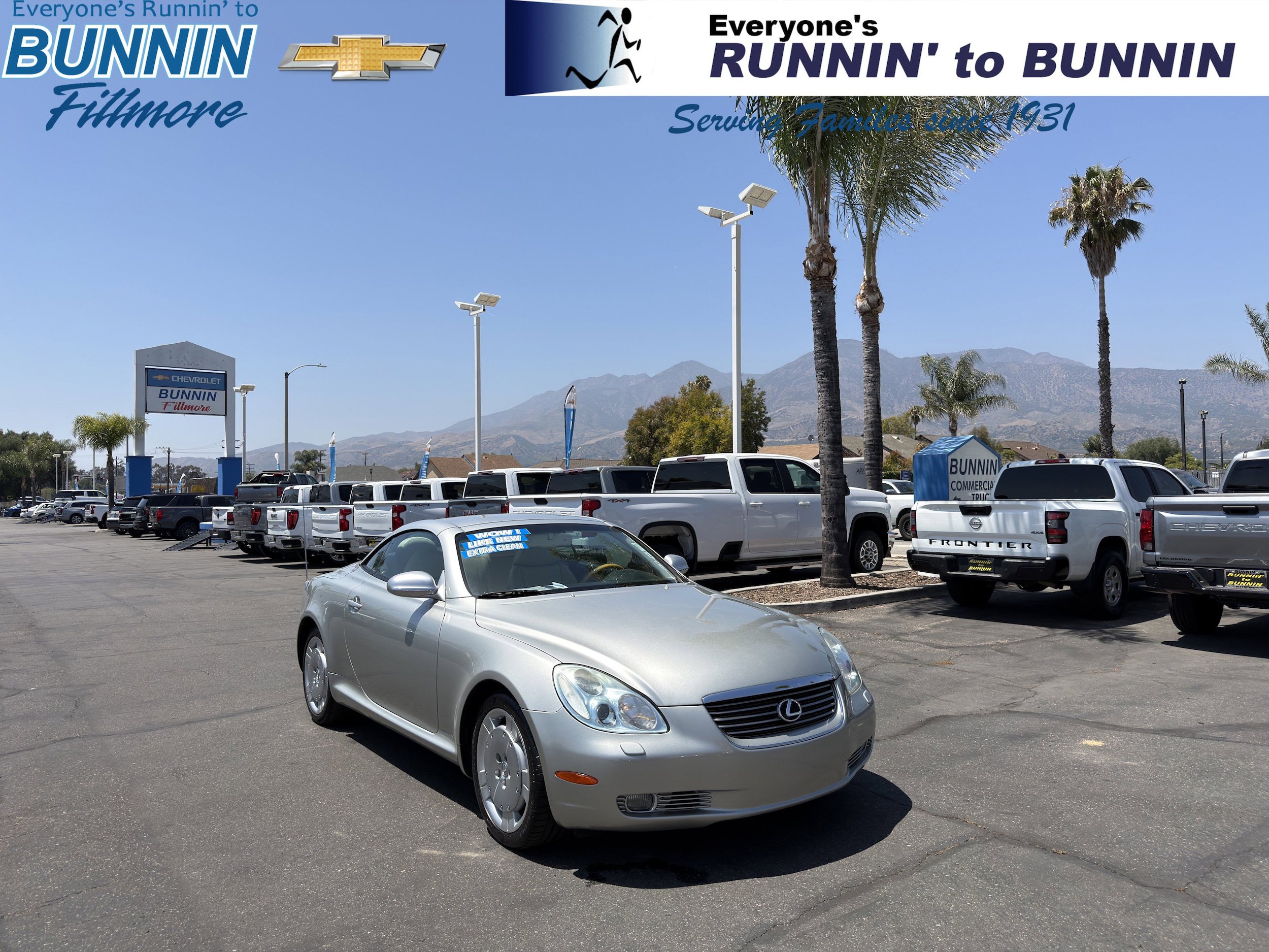 Used 2003 Lexus SC 430 Convertible RWD image 1