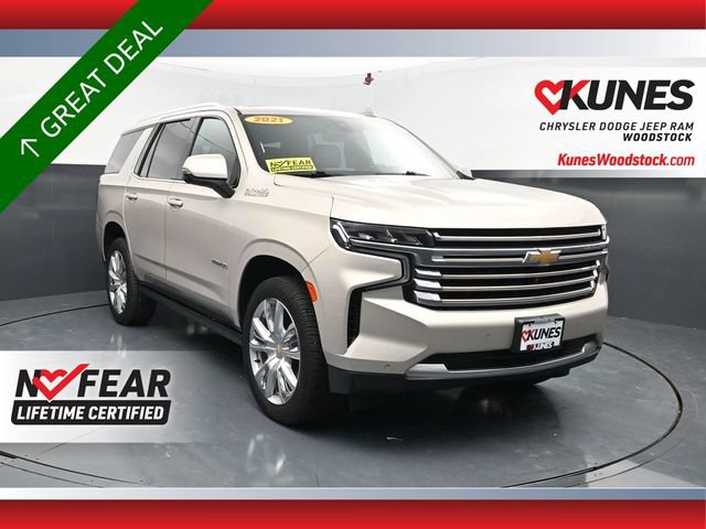 Used 2021 Chevrolet Tahoe High Country w/ Premium Package AWD/4WD image 1