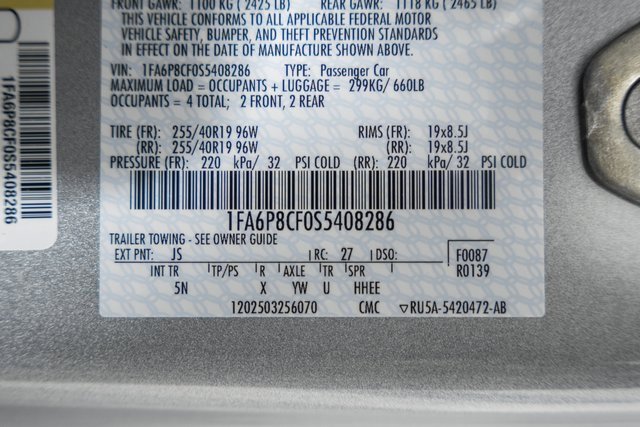 New 2025 Ford Mustang GT Premium image 38