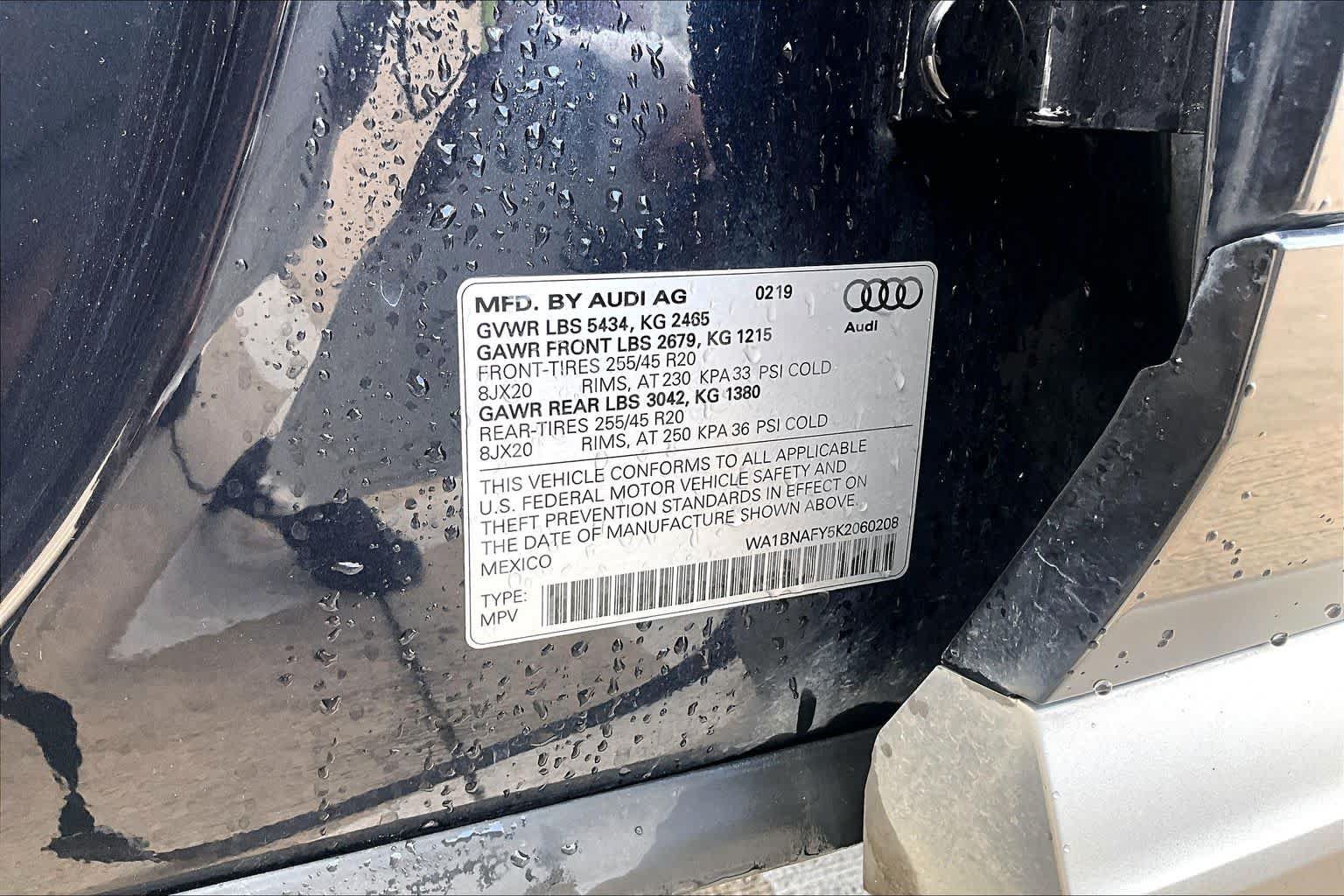 Used 2019 Audi Q5 2.0T Premium Plus w/ Premium Plus Package AWD/4WD image 34