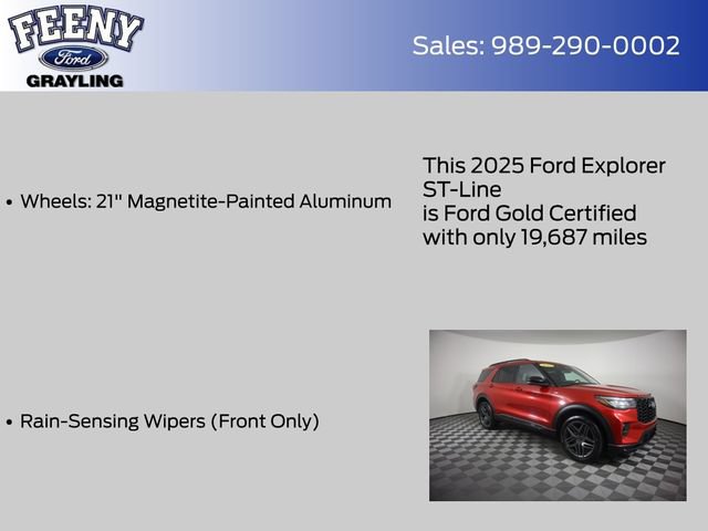 Used 2025 Ford Explorer ST-Line w/ Premium Package AWD/4WD image 28