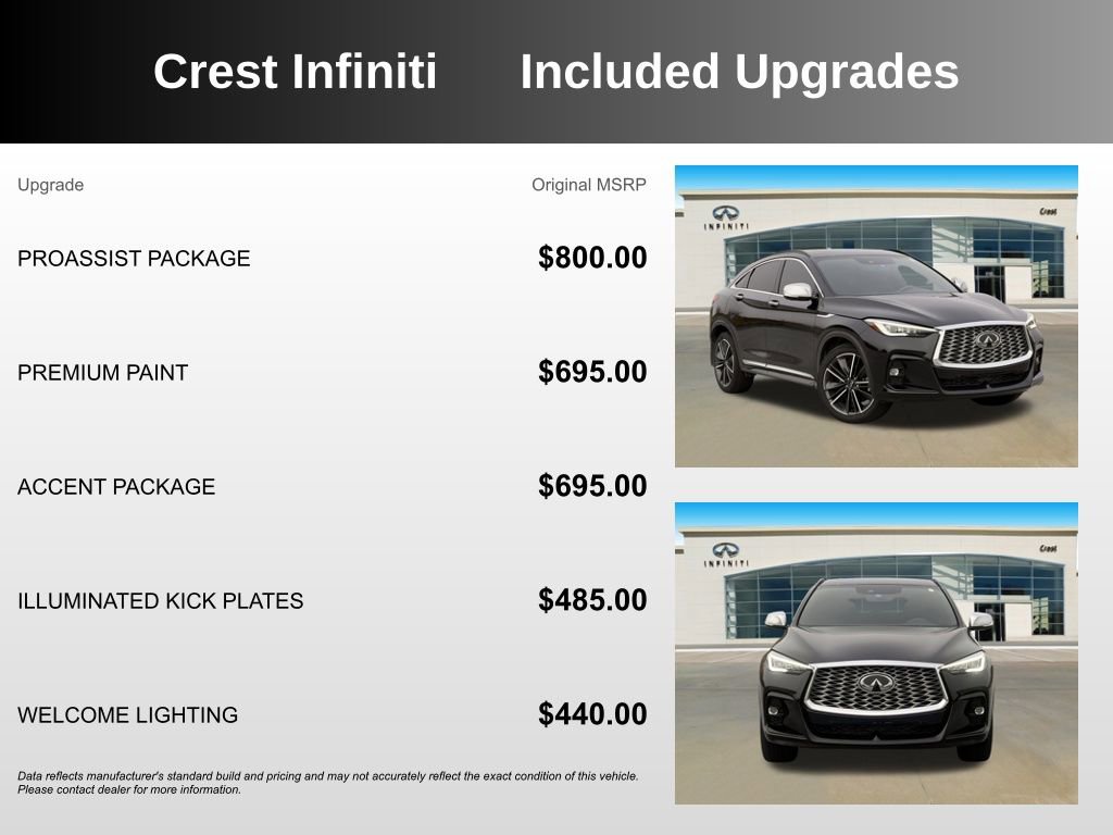 Used 2022 INFINITI QX55 Essential w/ Proassist Package image 5