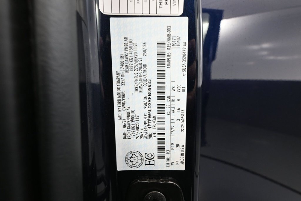 Used 2024 Ford F150 Lariat w/ Bed Utility Package AWD/4WD image 45