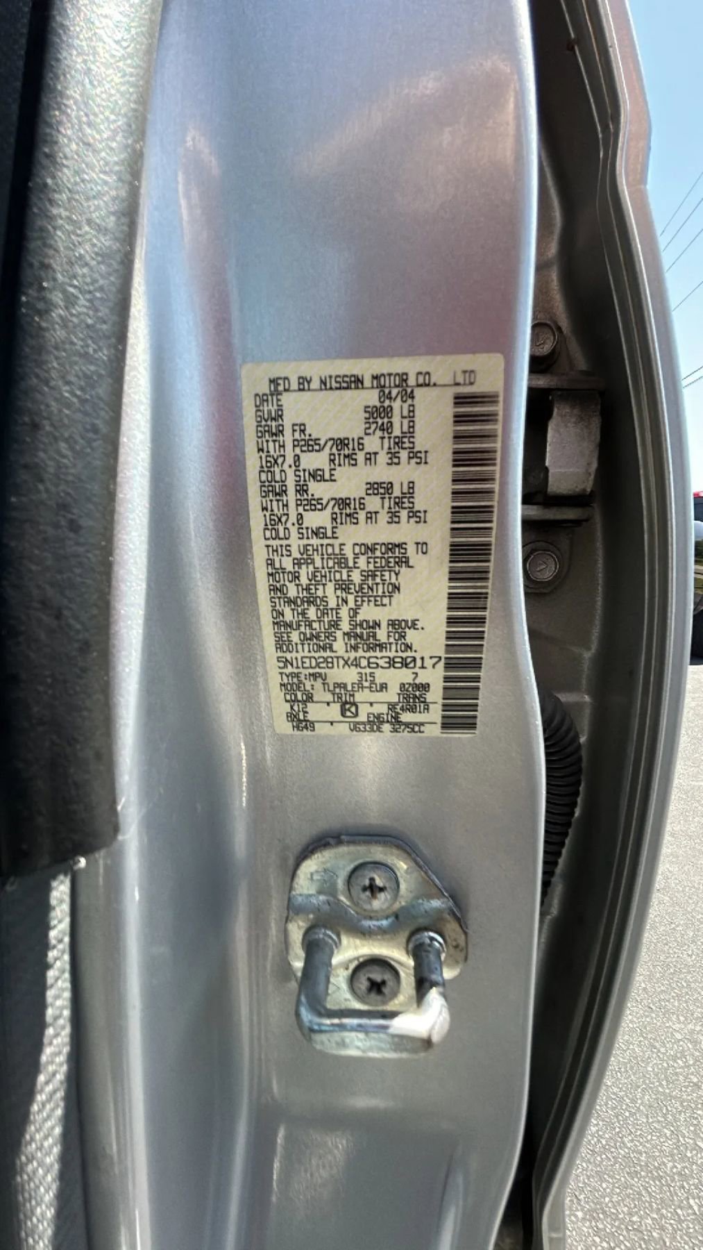 Used 2004 Nissan Xterra XE RWD image 17