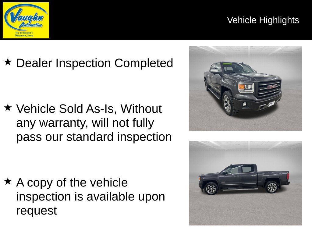 Used 2014 GMC Sierra 1500 SLT w/ All-Terrain Package AWD/4WD image 2