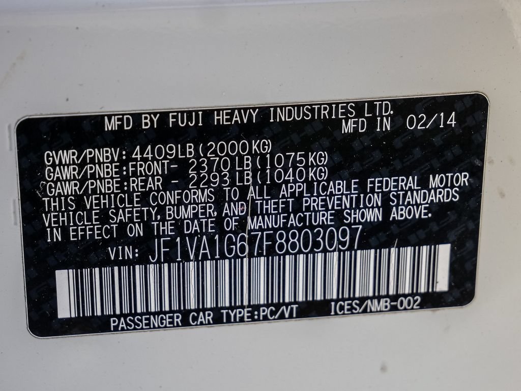 Used 2015 Subaru WRX Limited AWD/4WD image 34