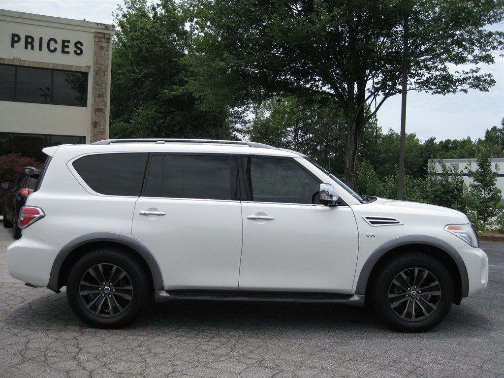 Used 2017 Nissan Armada Platinum w/ Captain Seat Package AWD/4WD image 8