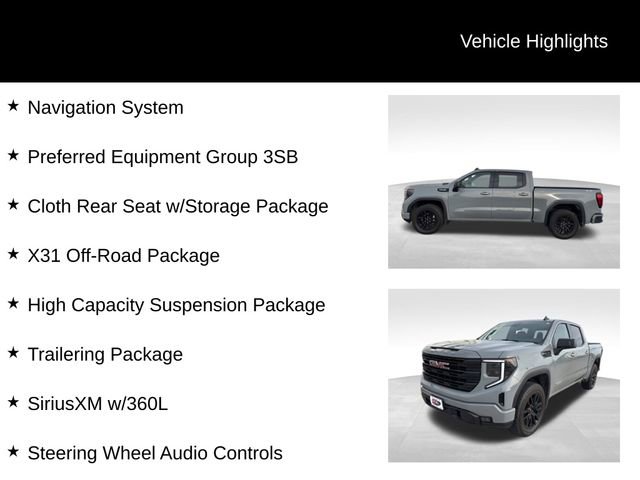 Used 2024 GMC Sierra 1500 Elevation w/ X31 Off-Road Package image 3
