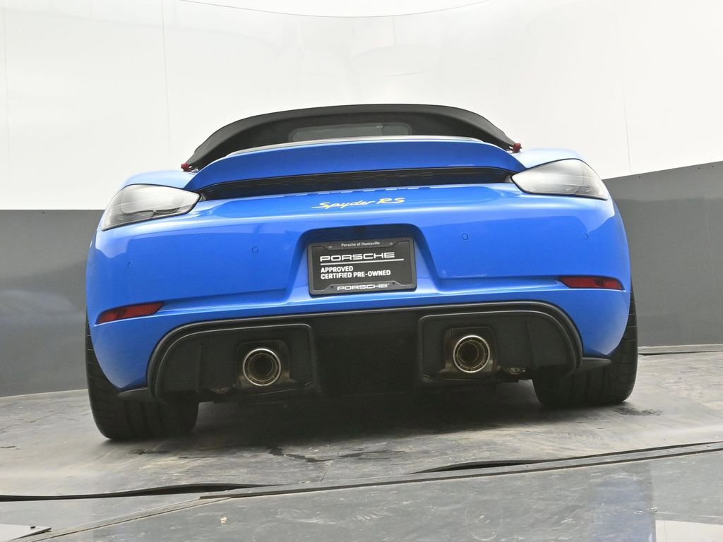 Certified 2025 Porsche 718 Boxster Spyder RS image 33
