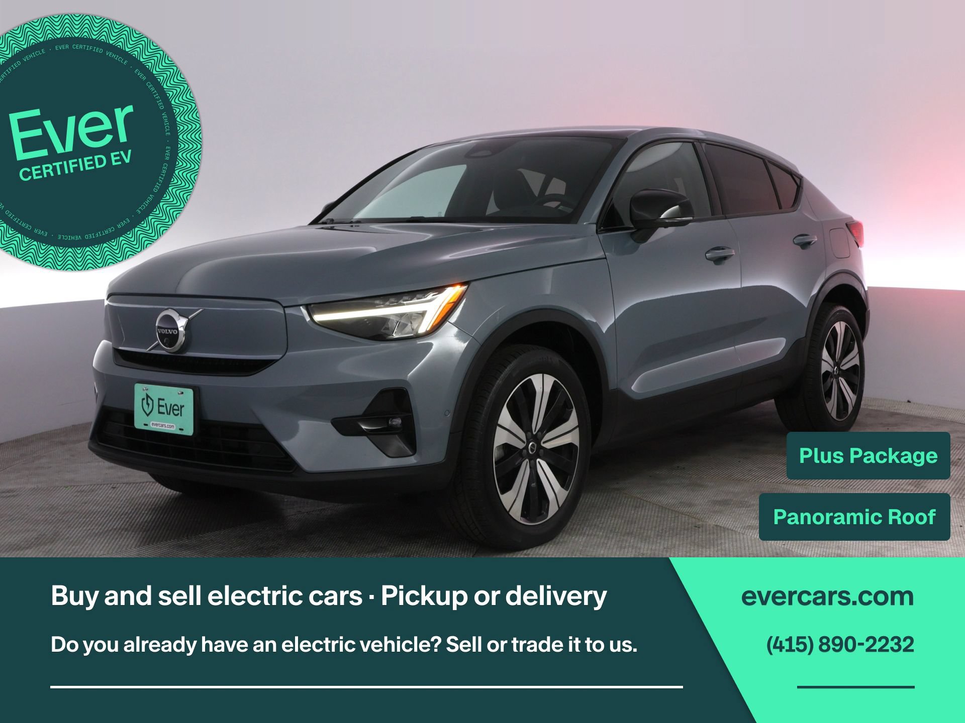 Used 2023 Volvo C40 P8 Recharge Plus w/ Protection Package Premier