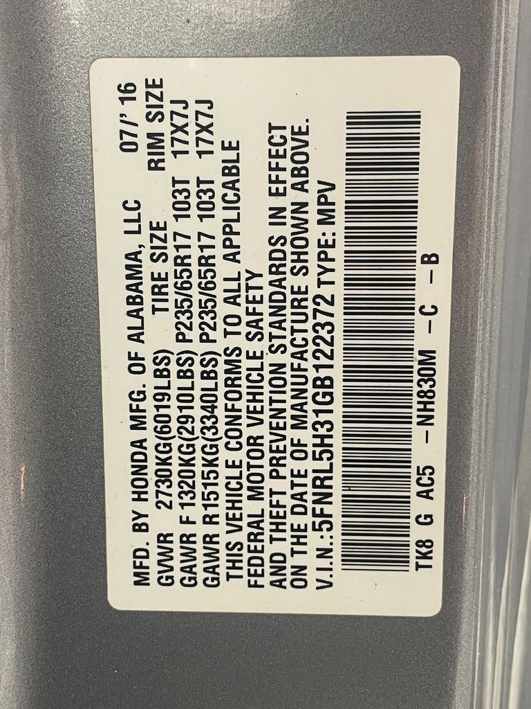 Used 2016 Honda Odyssey SE image 27