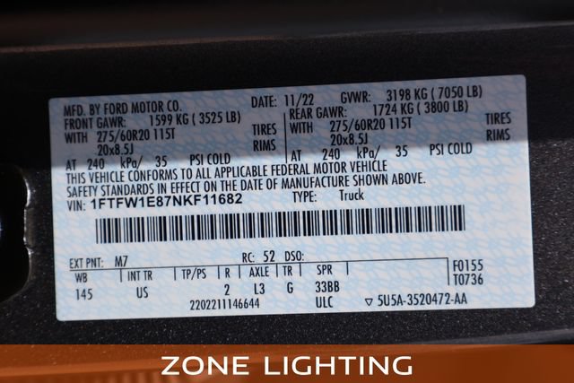 Used 2022 Ford F150 XLT w/ Equipment Group 302A High AWD/4WD image 36