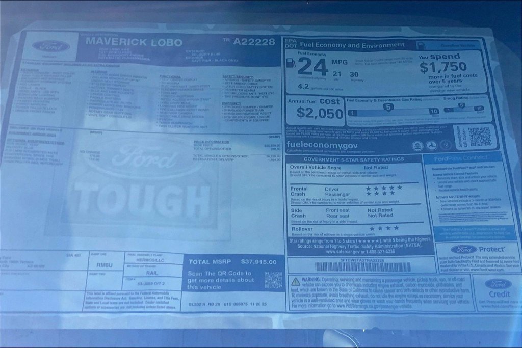 New 2026 Ford Maverick Lobo AWD/4WD image 14