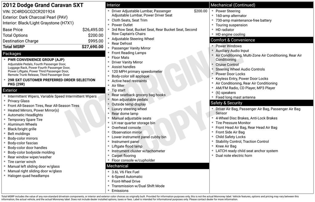 Used 2012 Dodge Grand Caravan SXT image 38