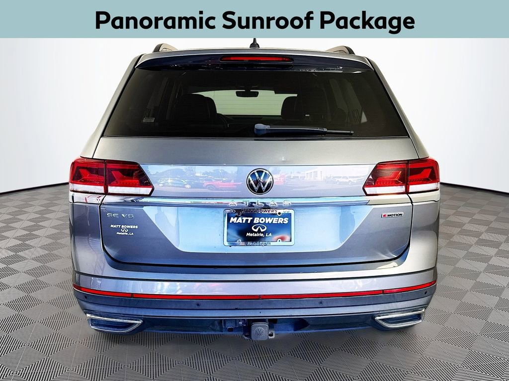 Used 2022 Volkswagen Atlas SE w/ Panoramic Sunroof Package image 6