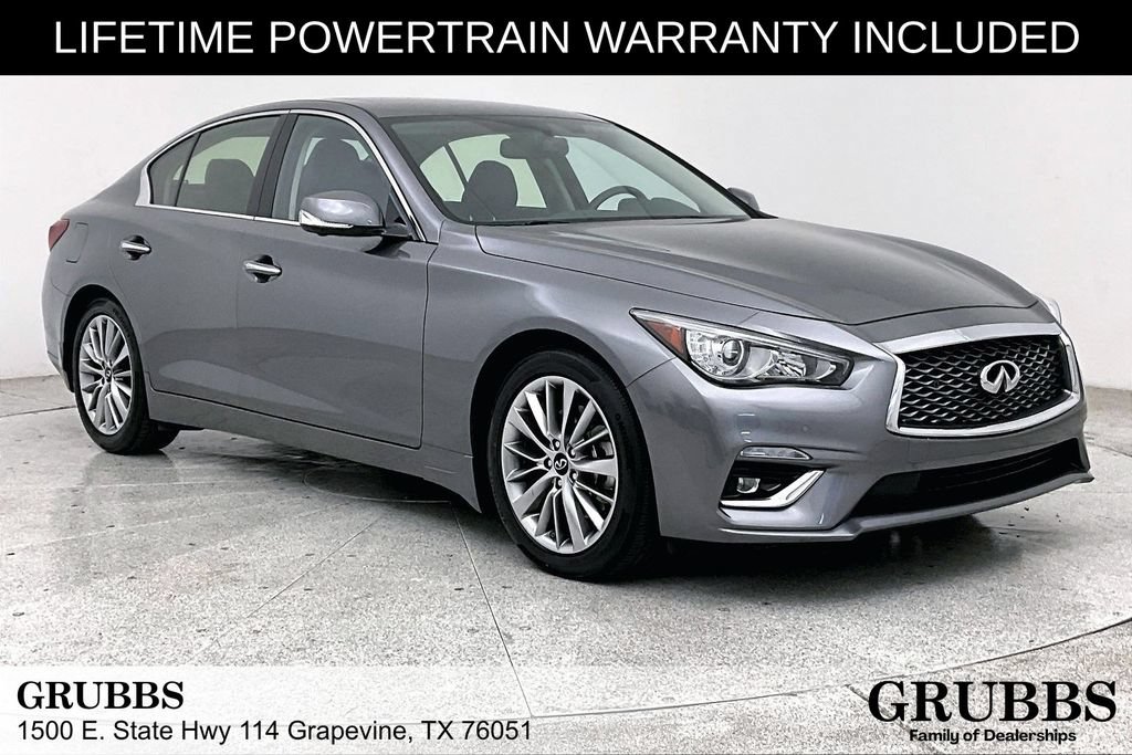 Certified 2023 INFINITI Q50 Luxe w/ Cargo Package