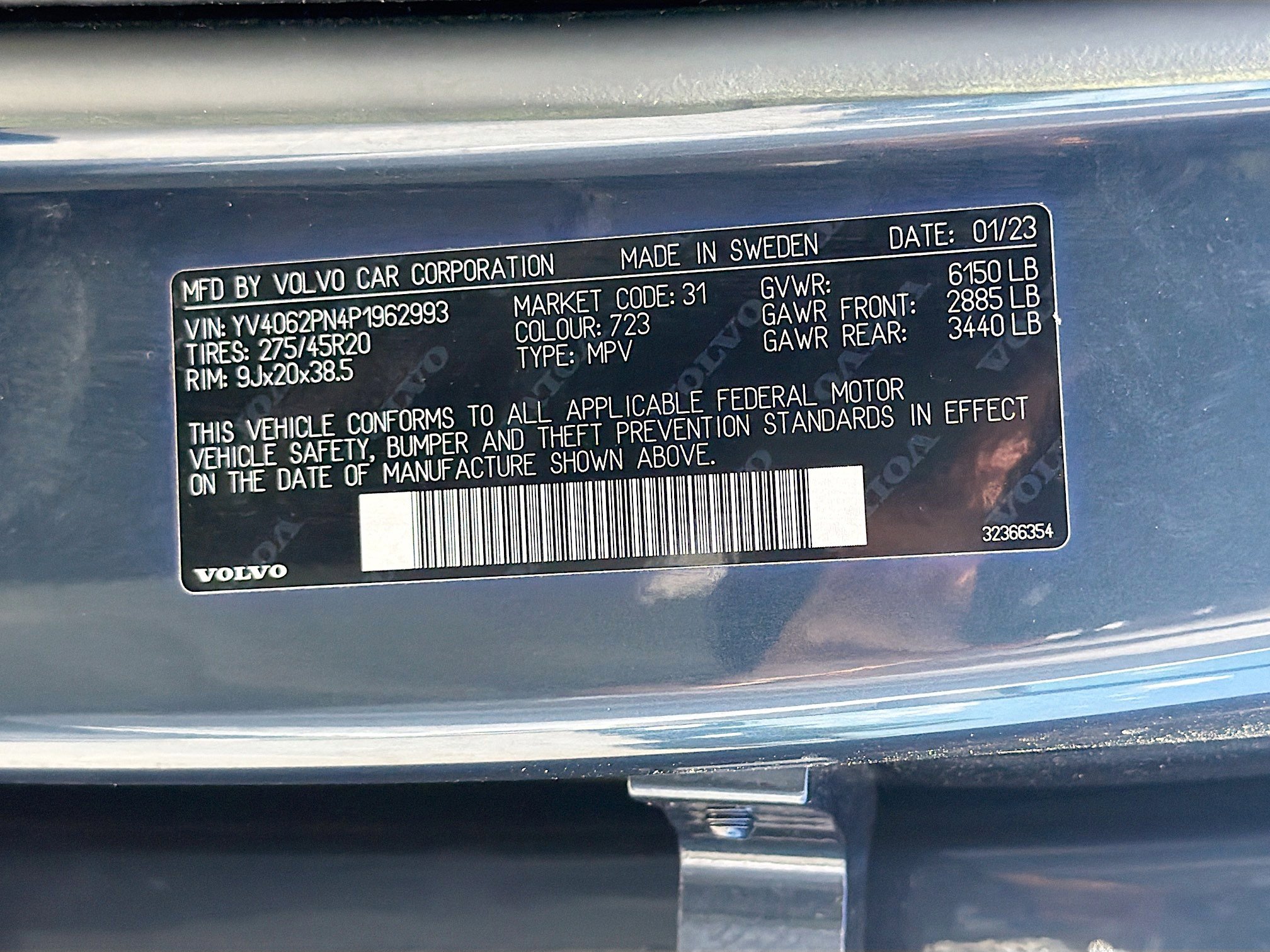 Used 2023 Volvo XC90 B6 Plus AWD/4WD image 43