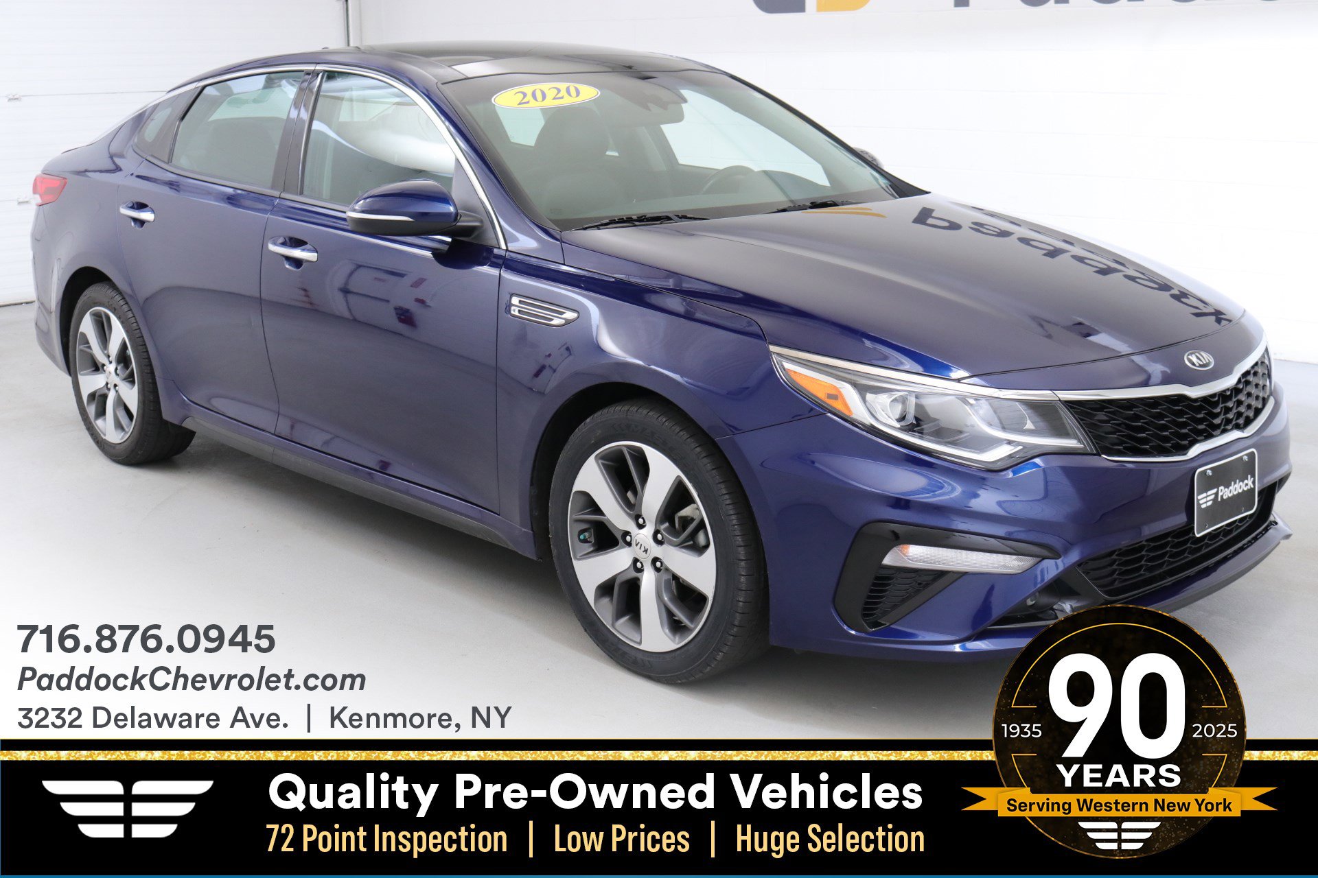 Used 2020 Kia Optima S w/ S Panoramic Sunroof Package