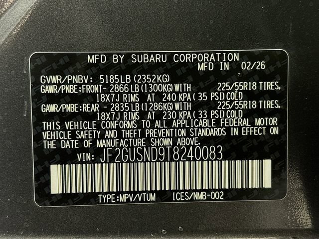 New 2026 Subaru Crosstrek 2.5i Limited image 32