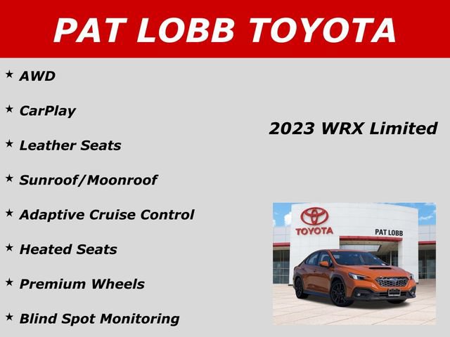 Used 2023 Subaru WRX Limited AWD/4WD image 38