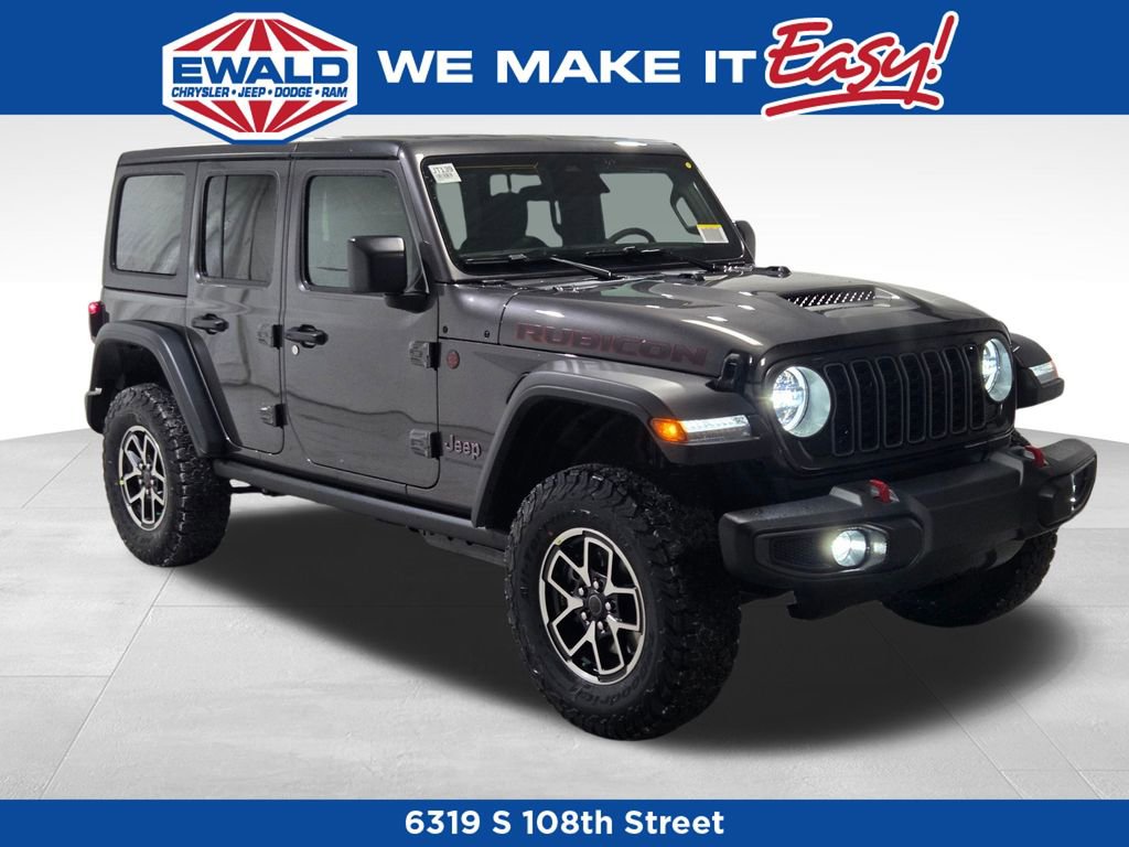 New 2026 Jeep Wrangler Unlimited Rubicon w/ Safety Group AWD/4WD image 1
