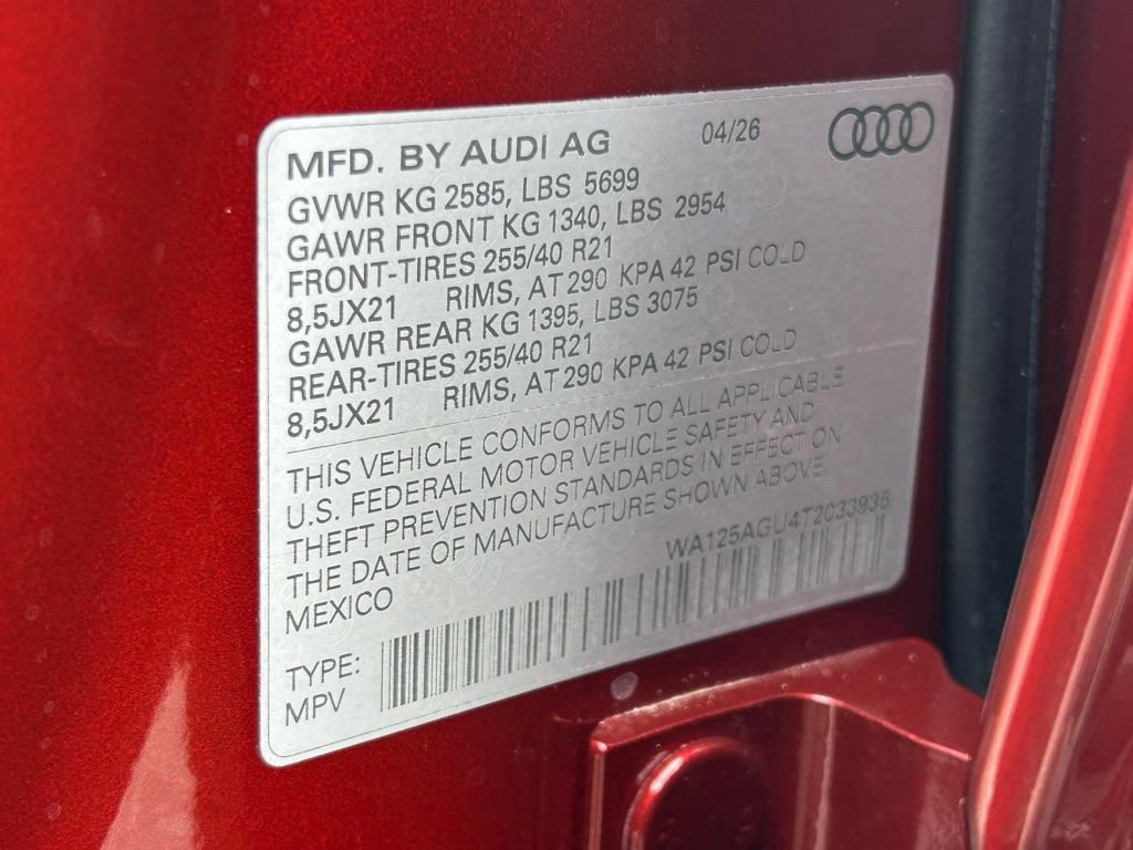 New 2026 Audi SQ5 Premium Plus AWD/4WD image 67