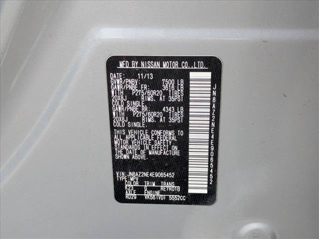 Used 2014 INFINITI QX80 4WD w/ Theater Package image 23