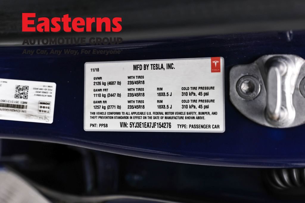 Used 2018 Tesla Model 3 Mid Range image 31