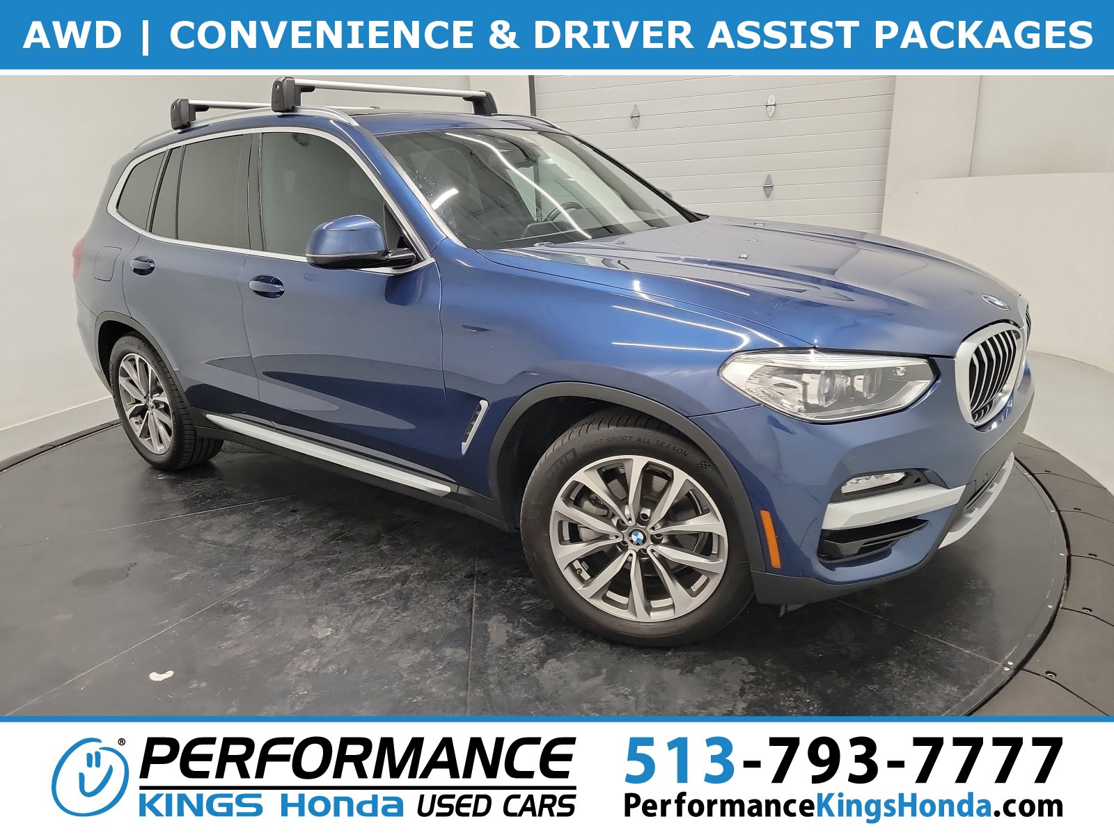 Used 2019 BMW X3 xDrive30i w/ Convenience Package AWD/4WD image 1
