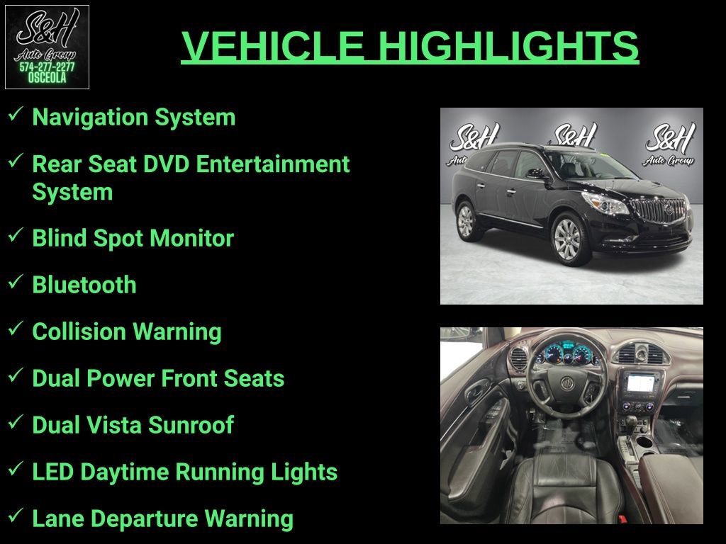 Used 2016 Buick Enclave Premium w/ Experience Buick Package AWD/4WD image 3