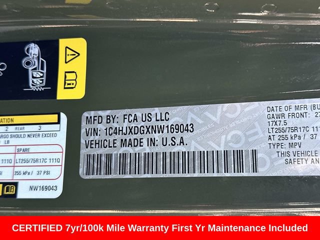 Certified 2022 Jeep Wrangler Unlimited Sport AWD/4WD image 31
