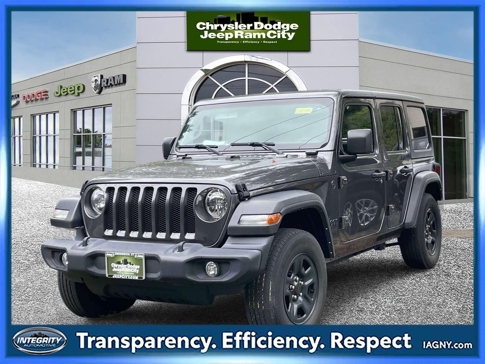 Used 2022 Jeep Wrangler Unlimited Sport AWD/4WD image 1