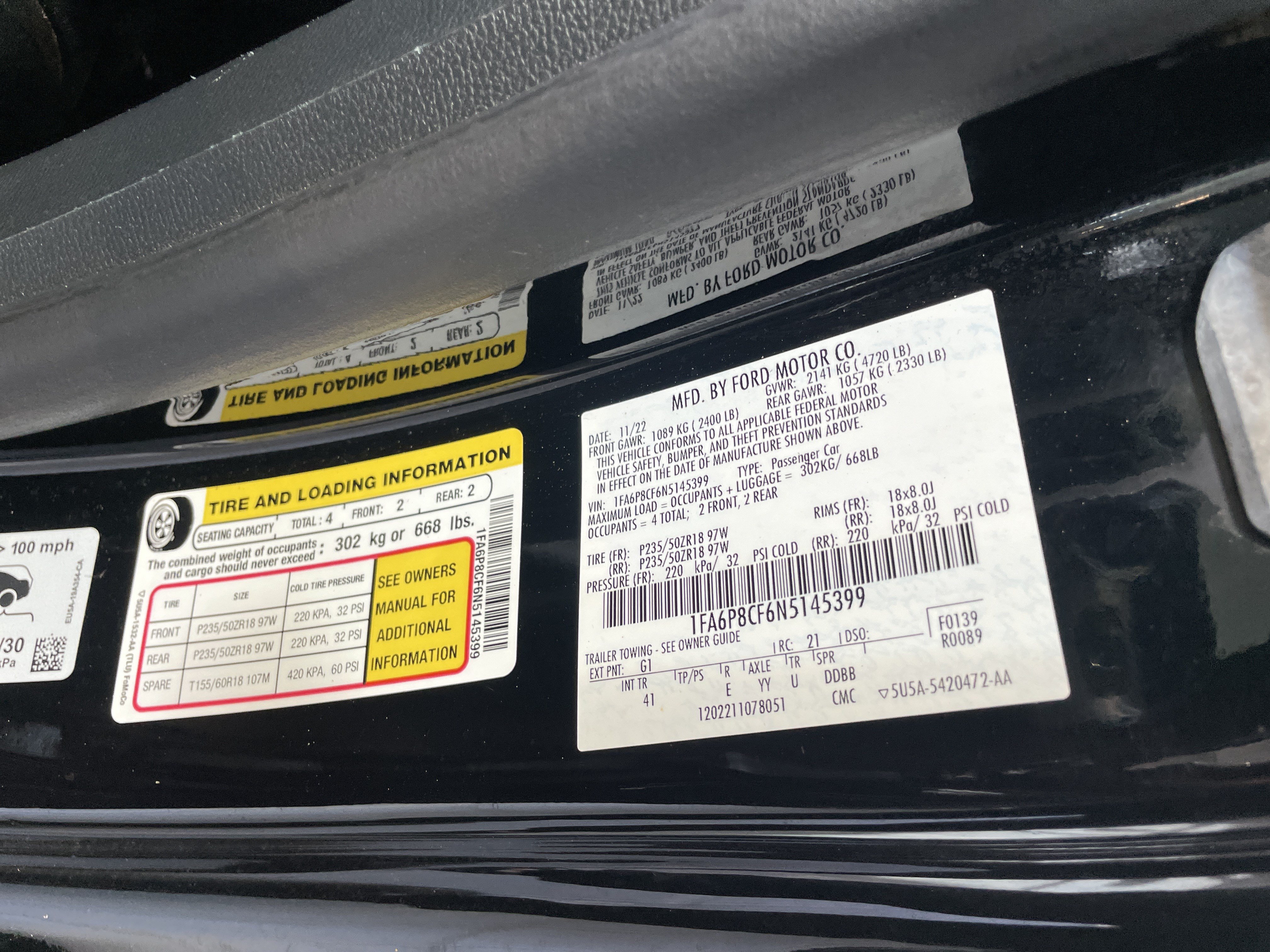 Used 2022 Ford Mustang GT Premium RWD image 39