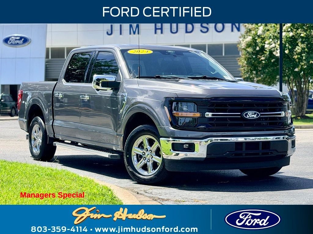 Certified 2024 Ford F150 XLT w/ Equipment Group 302A MID