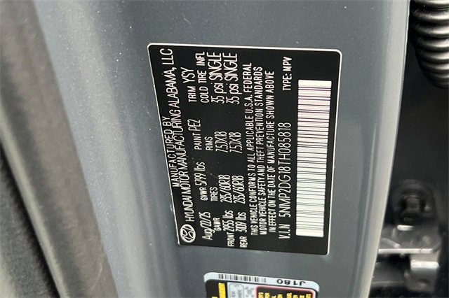 New 2026 Hyundai Santa Fe SEL image 25