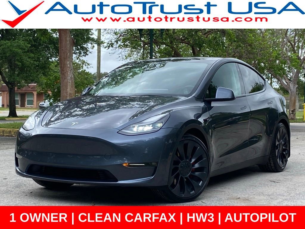 Used 2022 Tesla Model Y Performance AWD/4WD video 1