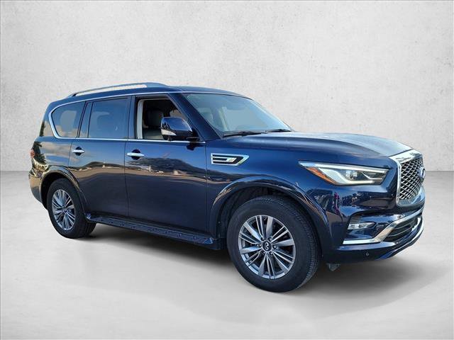 Used 2022 INFINITI QX80 Luxe w/ Cargo Package AWD/4WD image 3