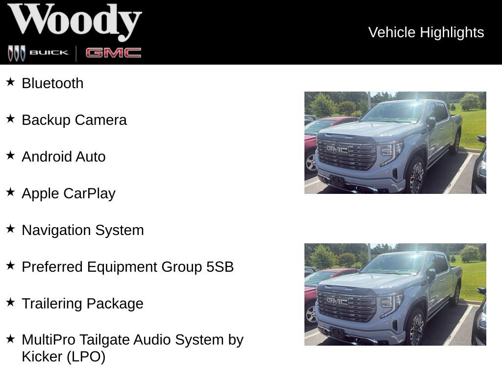 Used 2025 GMC Sierra 1500 Denali Ultimate AWD/4WD image 3