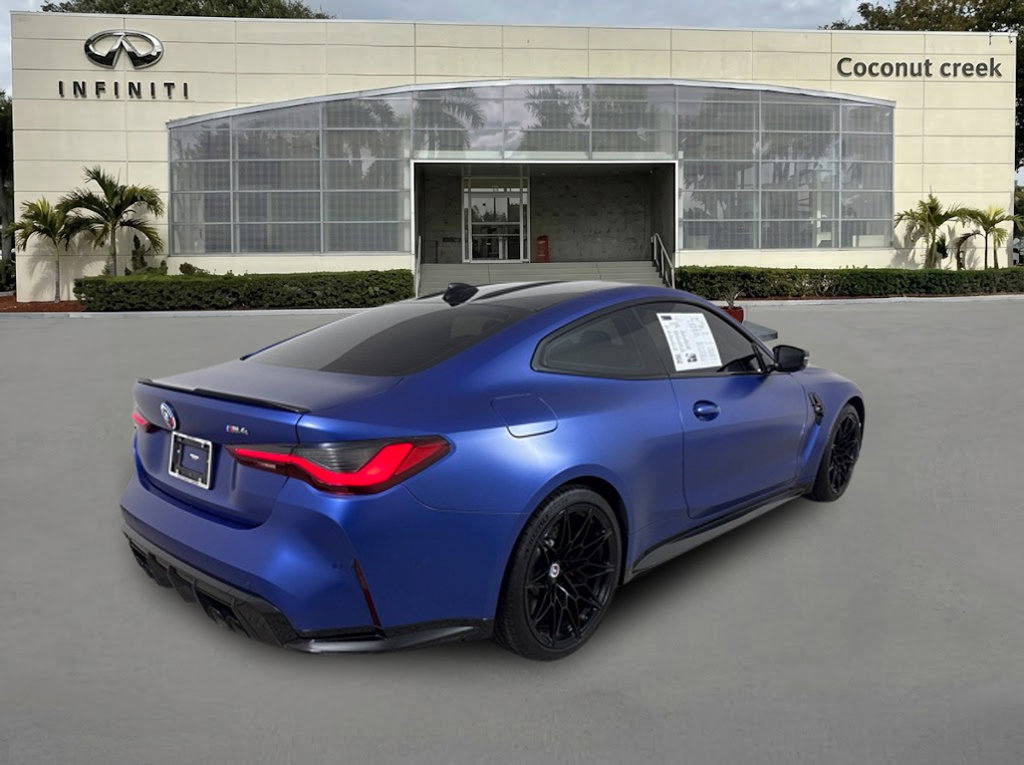 Used 2023 BMW M4 Coupe w/ M Carbon Exterior Package RWD image 4