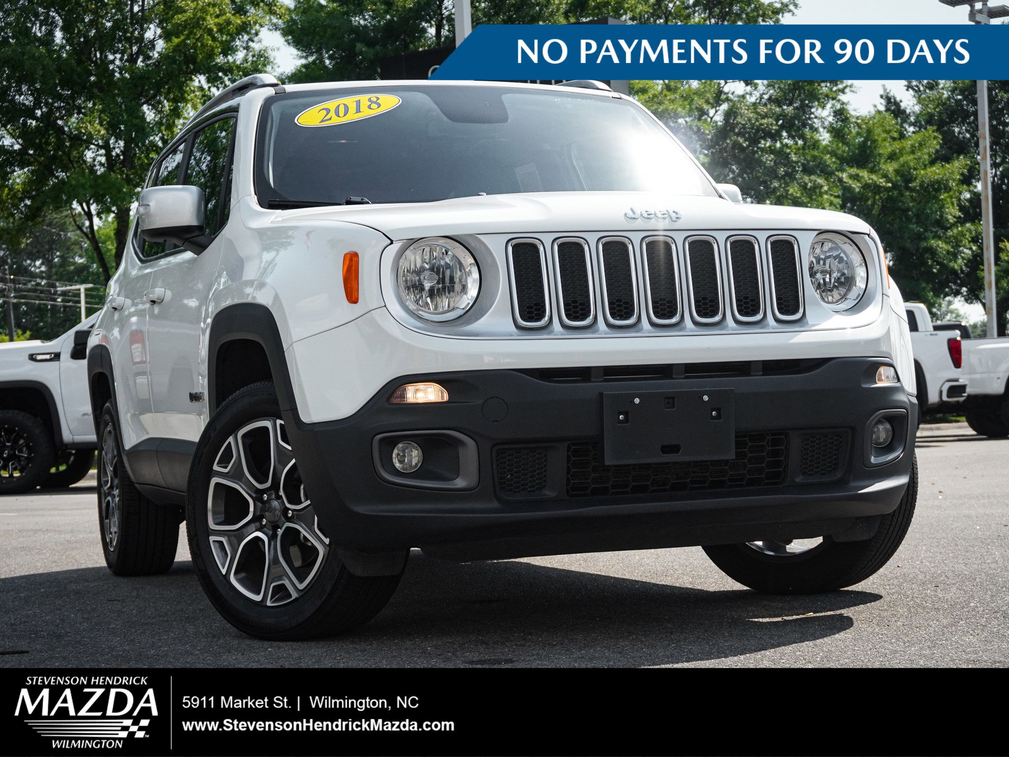 Used 2018 Jeep Renegade Limited w/ UConnect 8.4 Nav Group