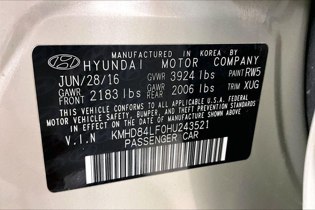 Used 2017 Hyundai Elantra Value Edition FWD image 19