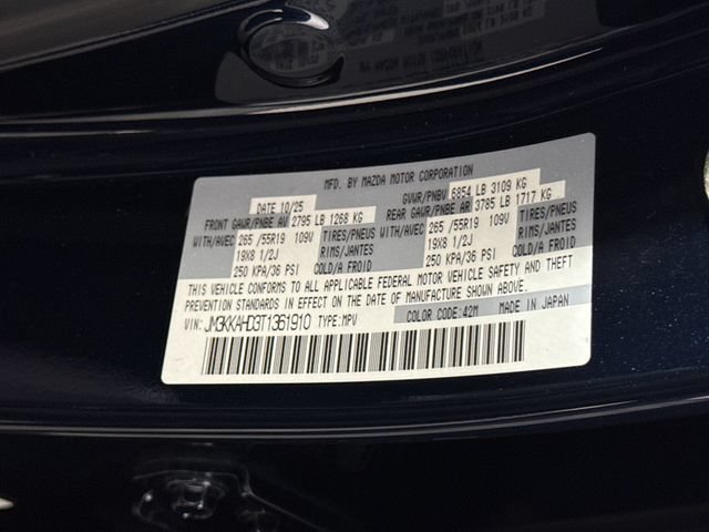 Certified 2026 MAZDA CX-90 3.3 Turbo w/ Select Package AWD/4WD image 26