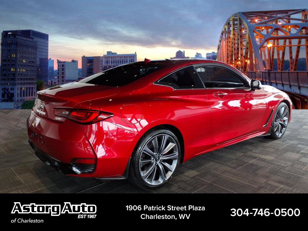 Used 2022 INFINITI Q60 Red Sport 400 w/ Cargo Package AWD/4WD image 3