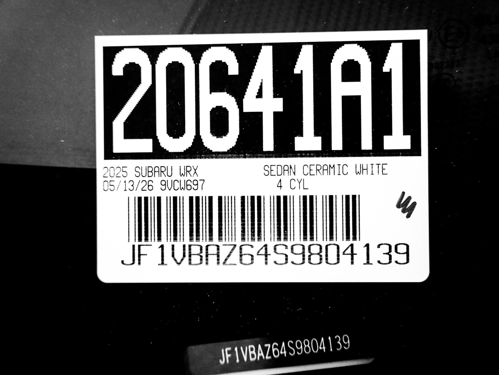 Used 2025 Subaru WRX tS w/ Popular Package #1A AWD/4WD image 23