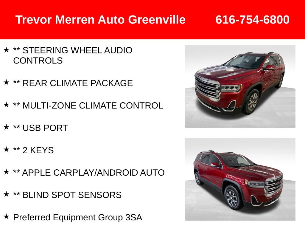 Used 2023 GMC Acadia SLE w/ Driver Convenience Package image 13